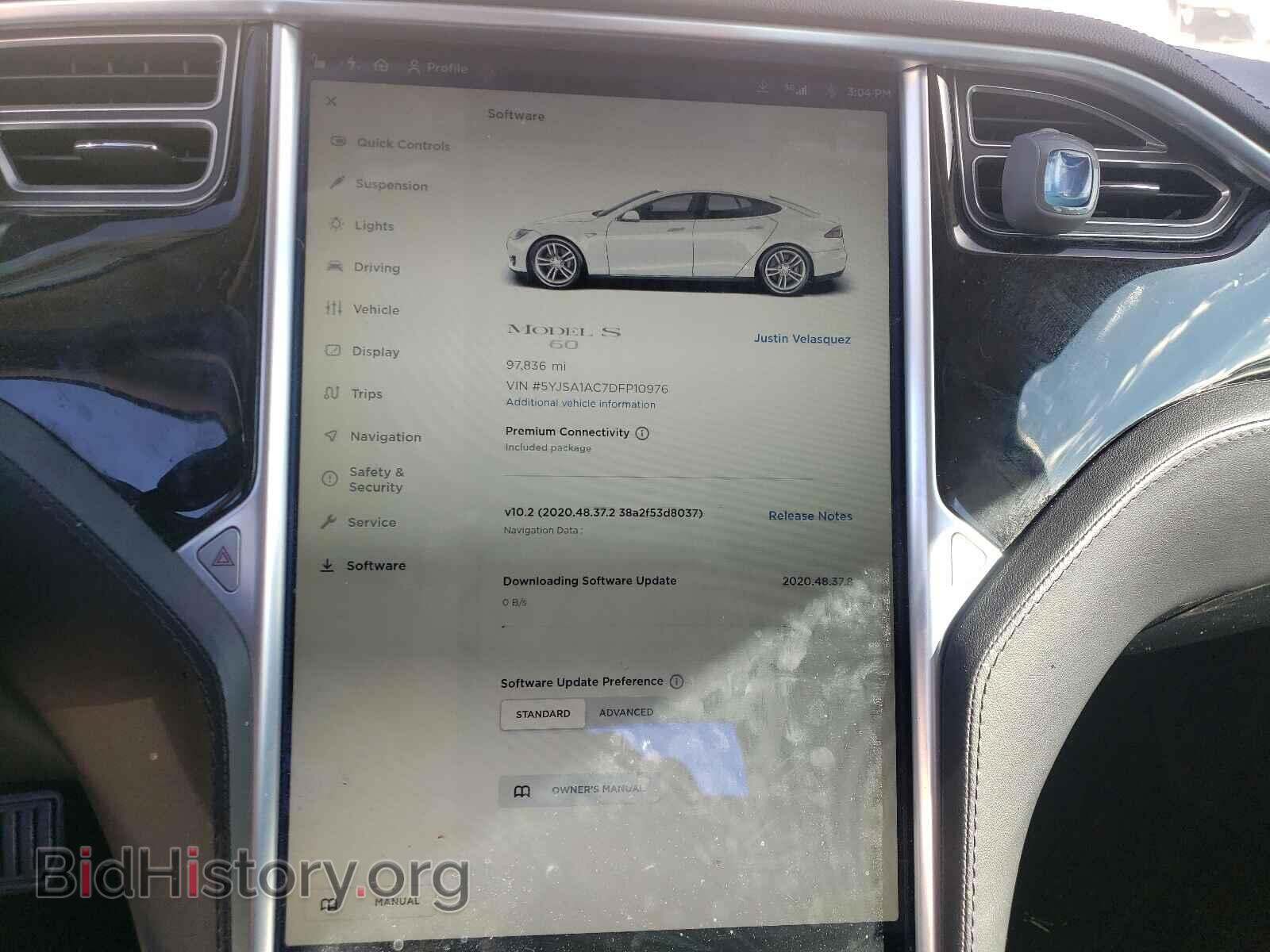 2013 TESLA MODEL S - VIN: 5YJSA1AC7DFP10976 - Photo 8