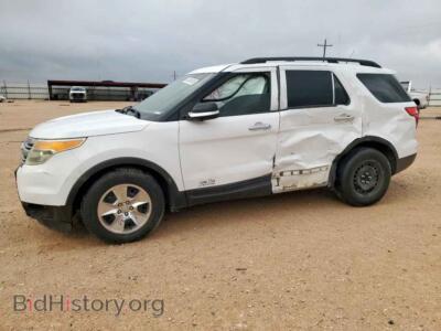 2013 Ford EXPLORER, белый — VIN 1FM5K7B86DGB16551, Copart