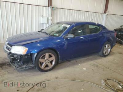 2013 Dodge AVENGER Avenger SE, синий — VIN 1C3CDZAG6DN748346, Copart
