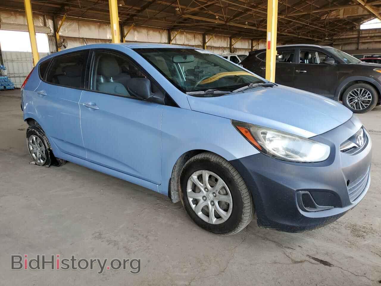 2013 HYUNDAI ACCENT - VIN: KMHCT5AE0DU086836 - Фото 4