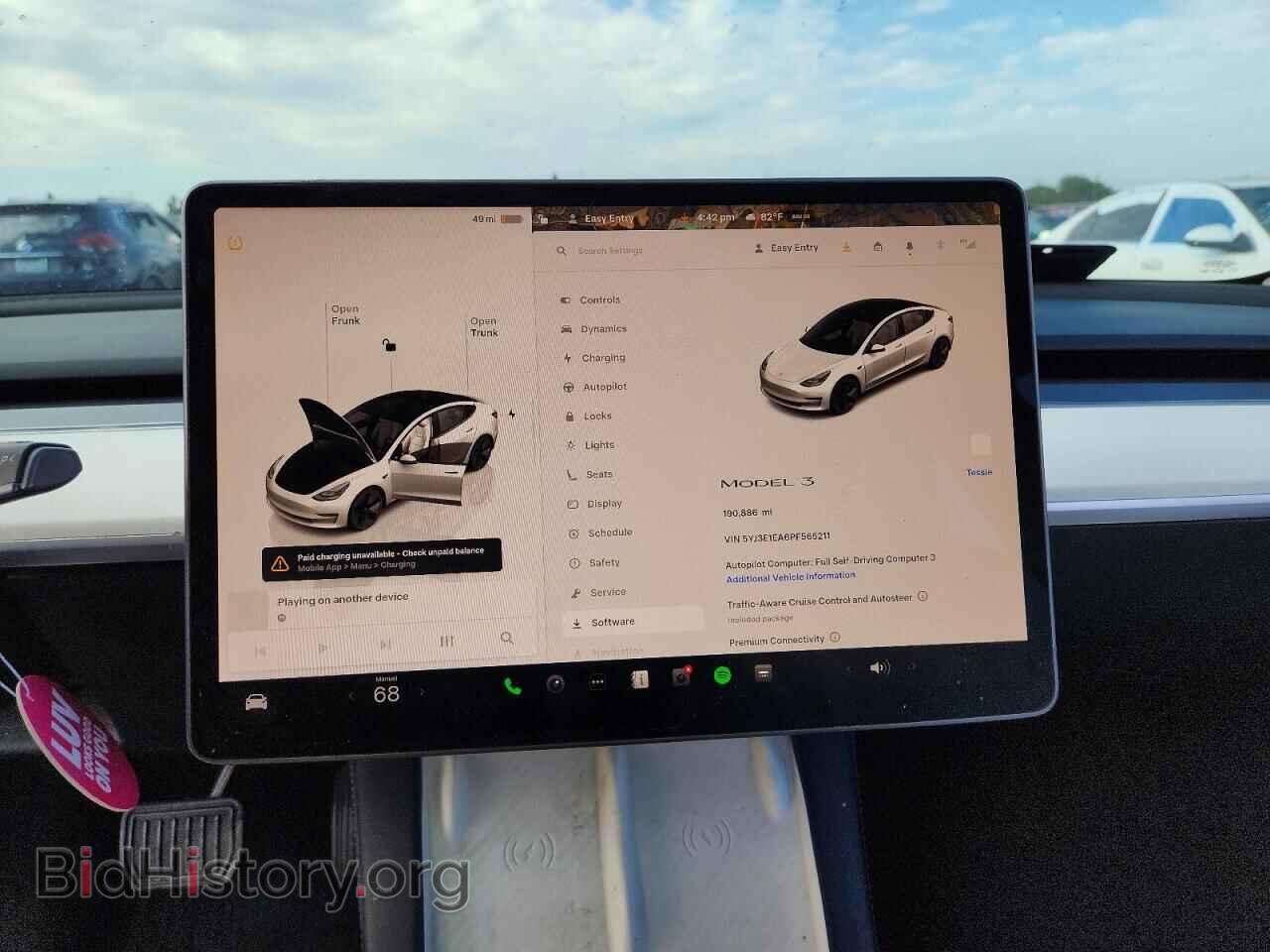 2023 TESLA MODEL 3 - VIN: 5YJ3E1EA6PF565211 - Фото 9