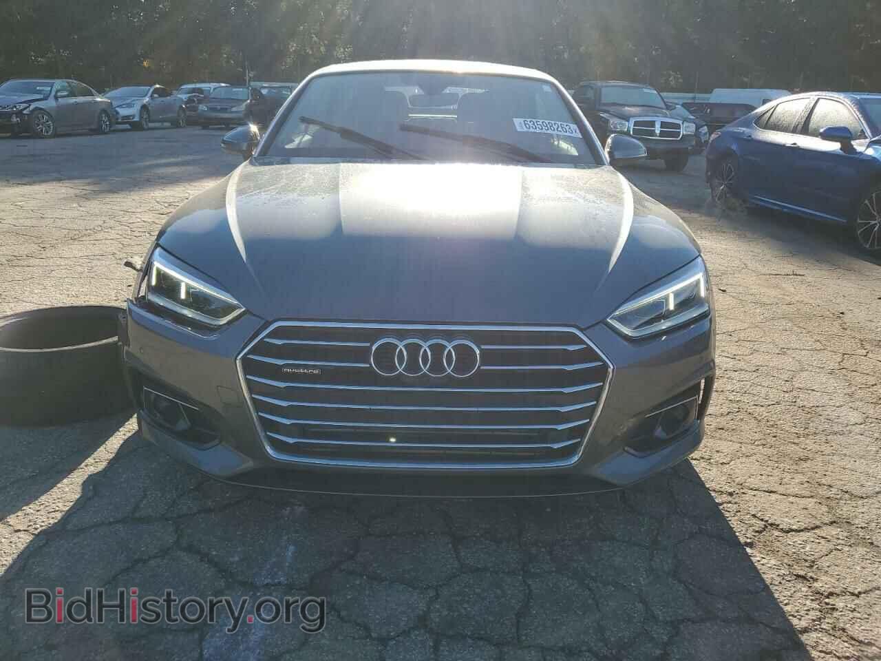2019 AUDI A5 - VIN: WAU2NGF57KN009268 - Фото 5