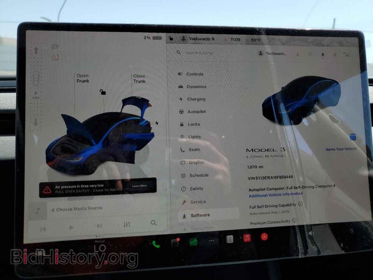 2025 TESLA MODEL 3 - VIN: 5YJ3E1EA1SF959448 - Фото 9