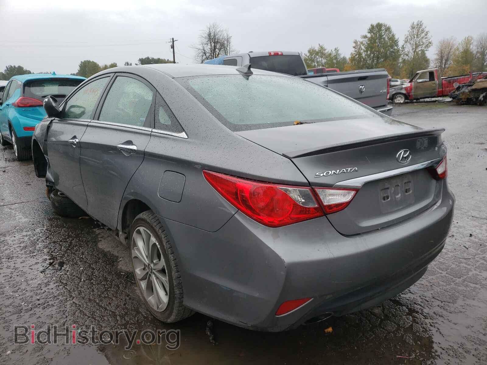 2014 HYUNDAI SONATA - VIN: 5NPEC4ACXEH834476 - Фото 3