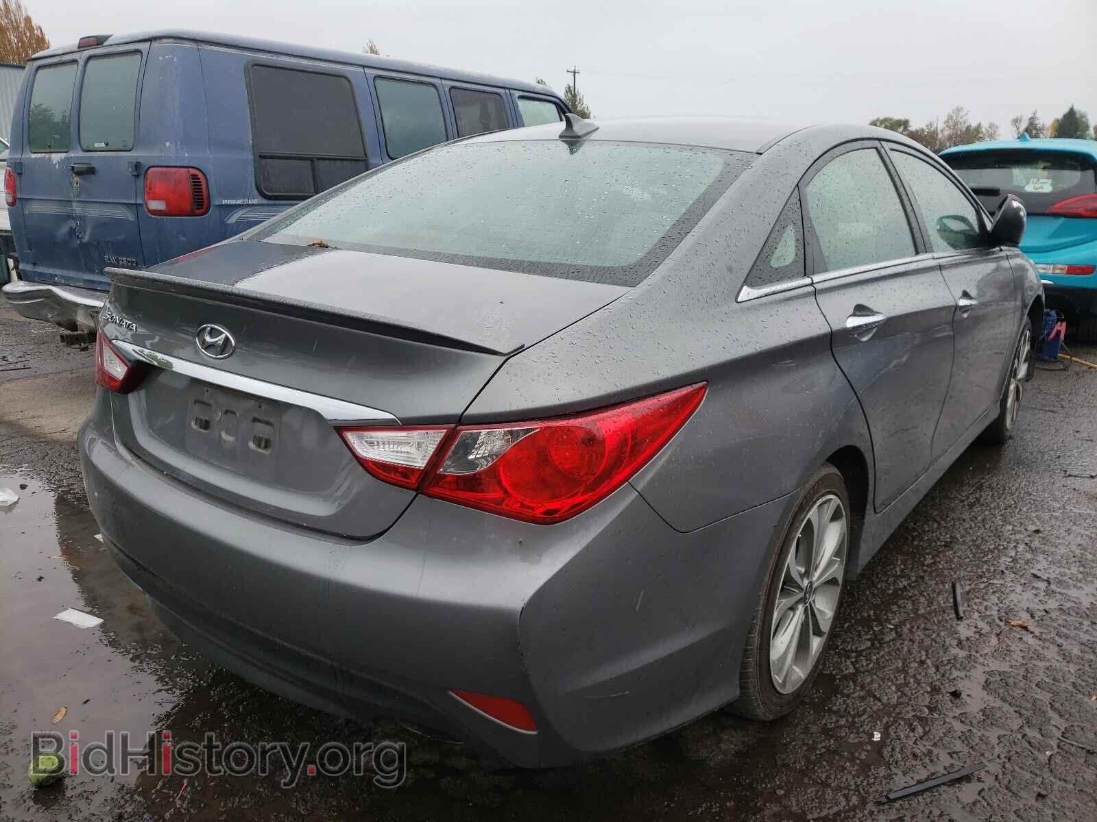2014 HYUNDAI SONATA - VIN: 5NPEC4ACXEH834476 - Фото 4