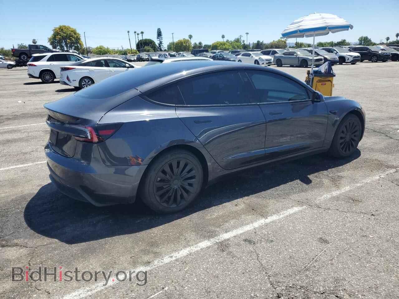2024 TESLA MODEL 3 - VIN: 5YJ3E1EA9RF726458 - Фото 3