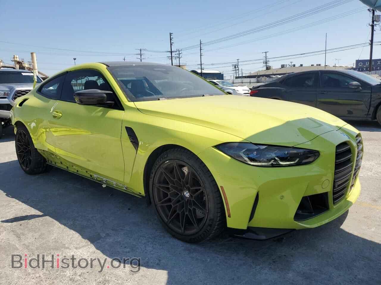 2022 BMW M4 - VIN: WBS33AZ08NCJ49817 - Фото 4