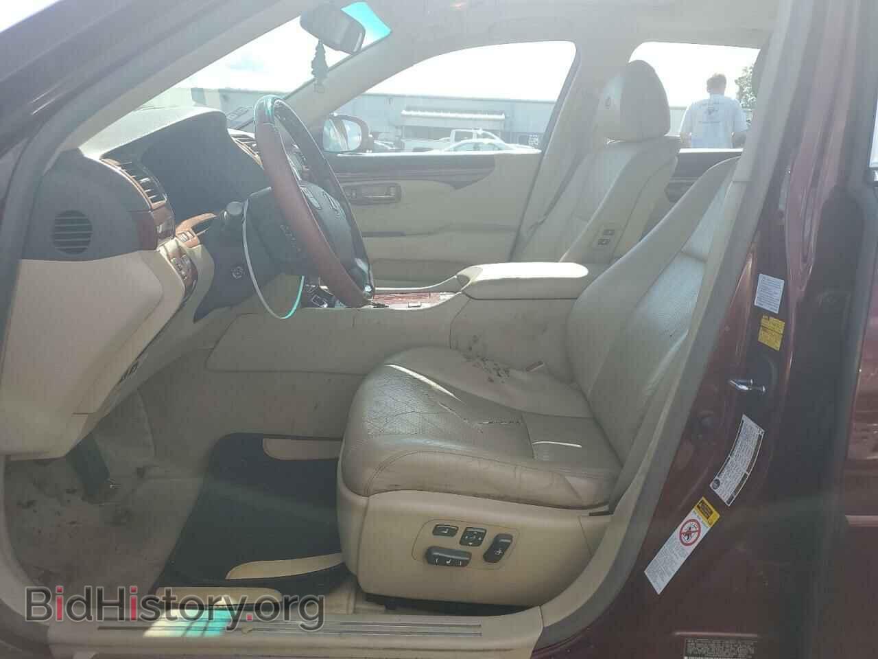 2008 LEXUS LS460 - VIN: JTHGL46F585029659 - Фото 7