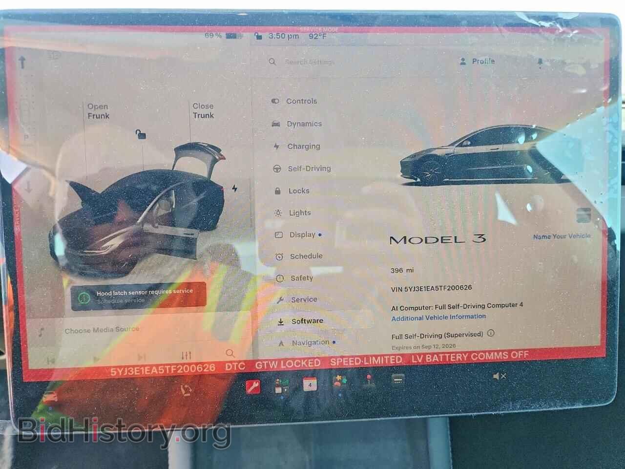 2026 TESLA MODEL 3 - VIN: 5YJ3E1EA5TF200626 - Фото 9