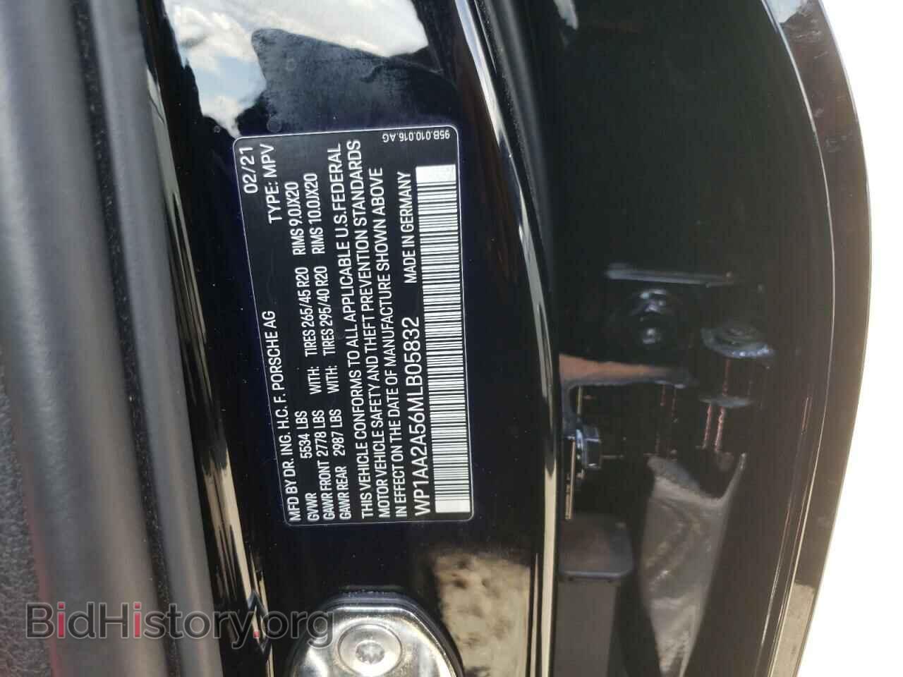 2021 PORSCHE MACAN - VIN: WP1AA2A56MLB05832 - Photo 12