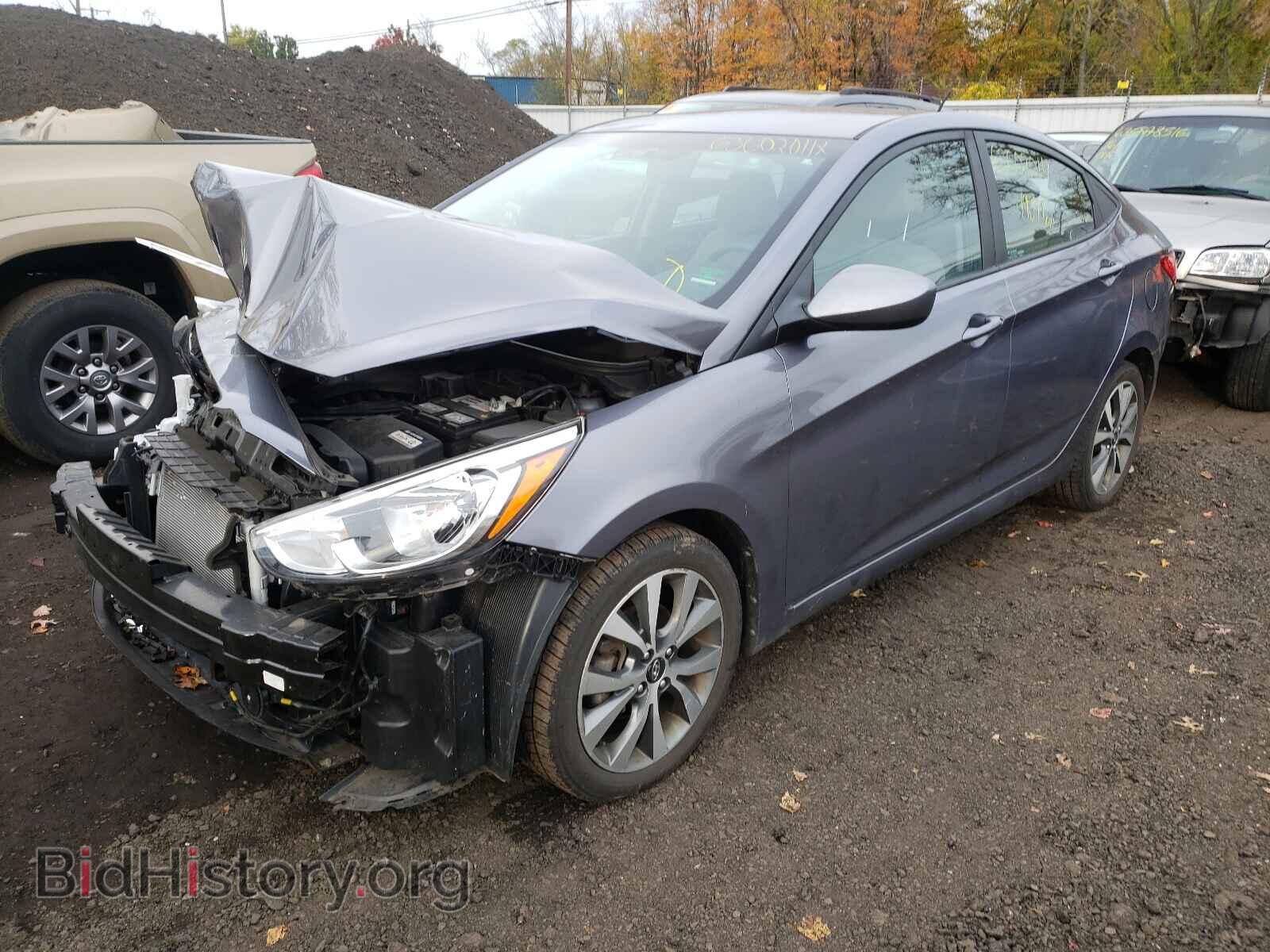 2017 HYUNDAI ACCENT - VIN: KMHCT4AE3HU330351 - Фото 2