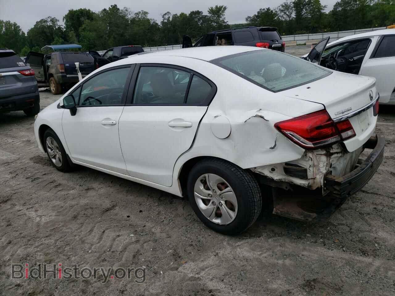 2013 HONDA CIVIC - VIN: 2HGFB2F57DH536482 - Фото 2