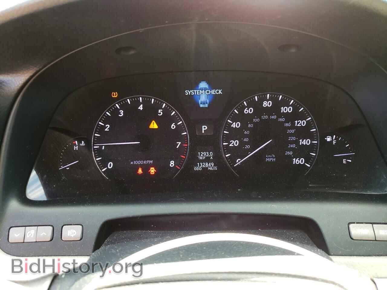2010 LEXUS LS460 - VIN: JTHDL5EF6A5001563 - Фото 9
