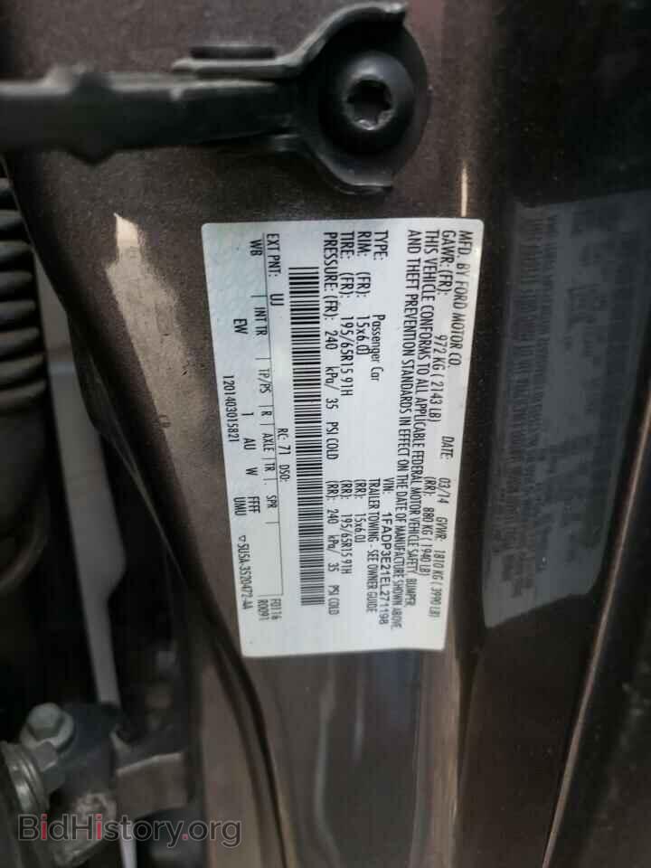 2014 FORD FOCUS - VIN: 1FADP3E21EL271198 - Photo 12