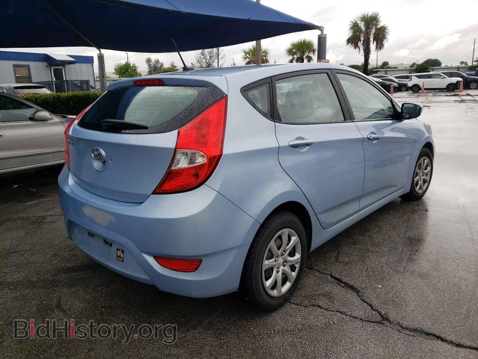 2012 HYUNDAI ACCENT - VIN: KMHCT5AE0CU023413 - Фото 4