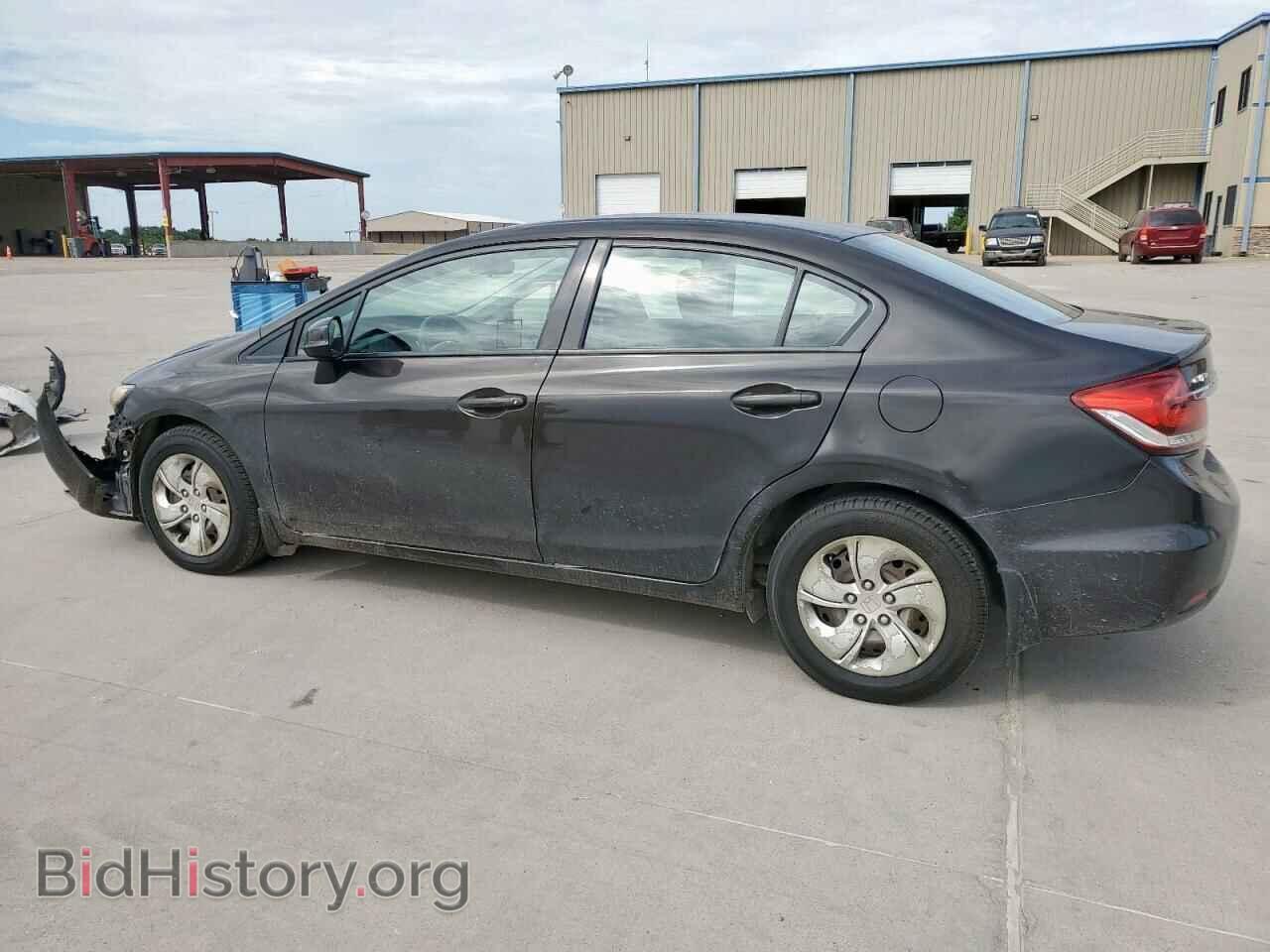 2013 HONDA CIVIC - VIN: 2HGFB2F55DH582733 - Фото 2