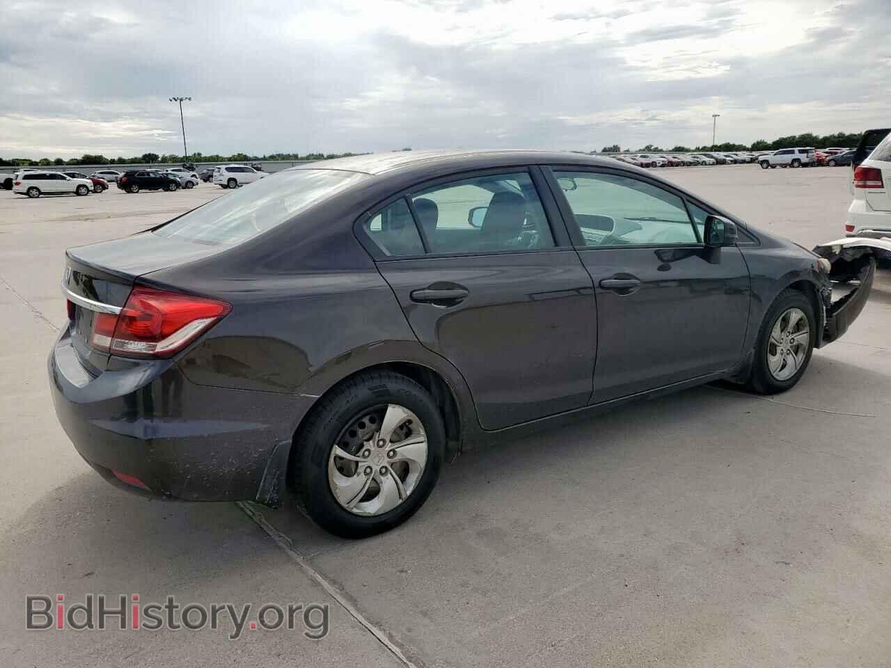 2013 HONDA CIVIC - VIN: 2HGFB2F55DH582733 - Фото 3