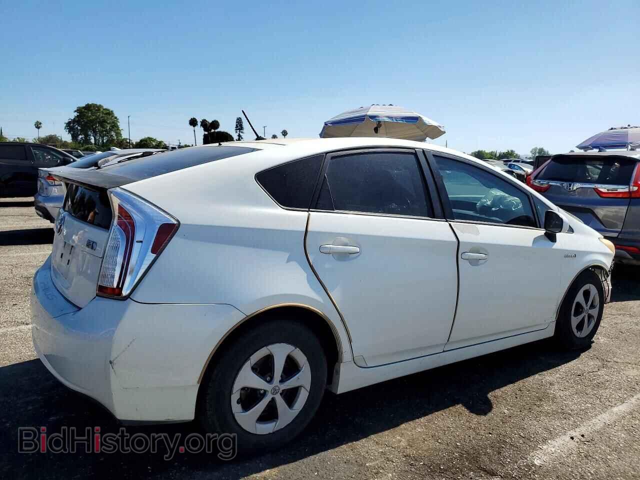 2013 TOYOTA PRIUS - VIN: JTDKN3DU7D1731128 - Фото 3