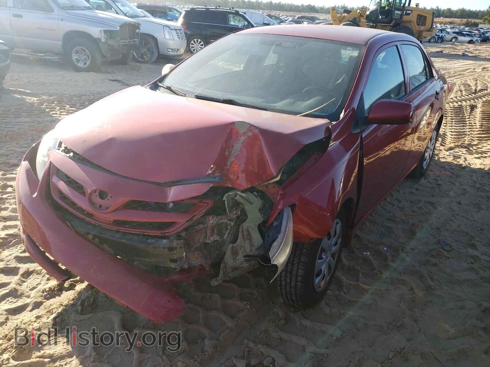 2013 TOYOTA COROLLA - VIN: 2T1BU4EE3DC122582 - Фото 2