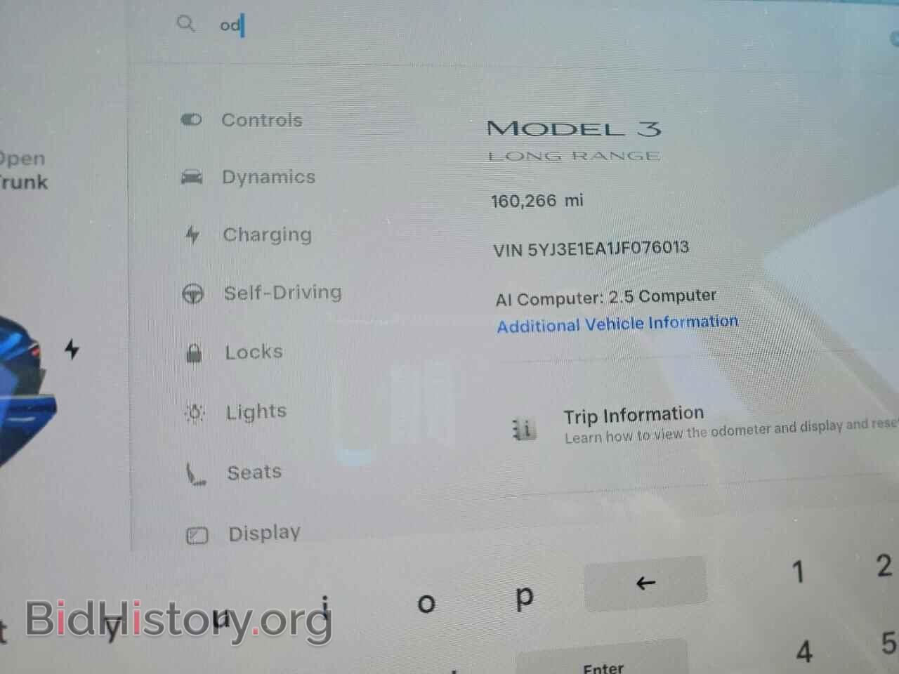 2018 TESLA MODEL 3 - VIN: 5YJ3E1EA1JF076013 - Photo 9