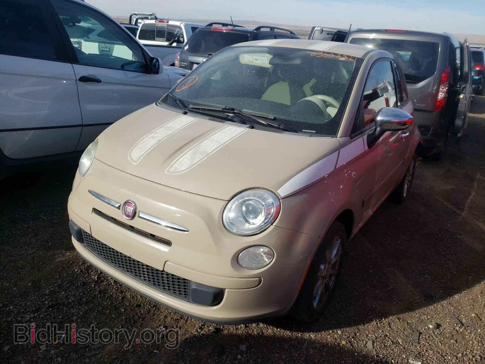 2012 FIAT 500 - VIN: 3C3CFFAR1CT384538 - Фото 2