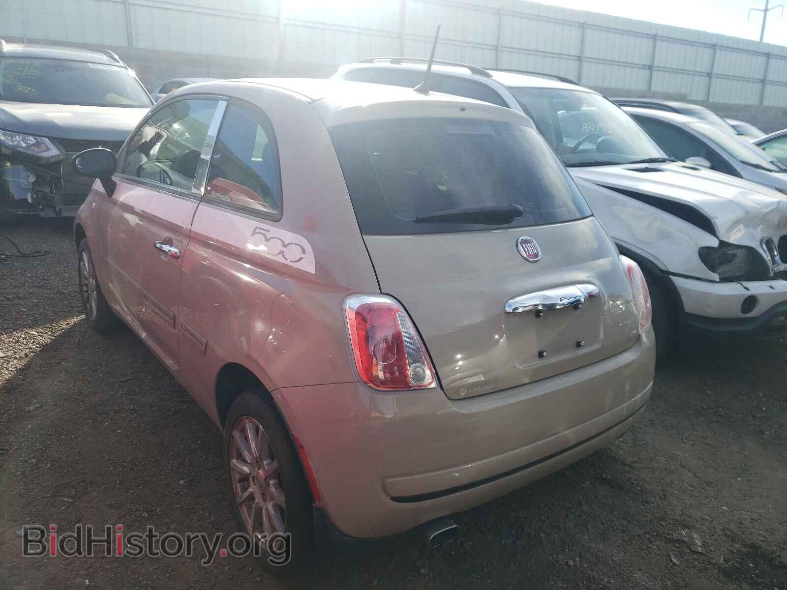 2012 FIAT 500 - VIN: 3C3CFFAR1CT384538 - Фото 3
