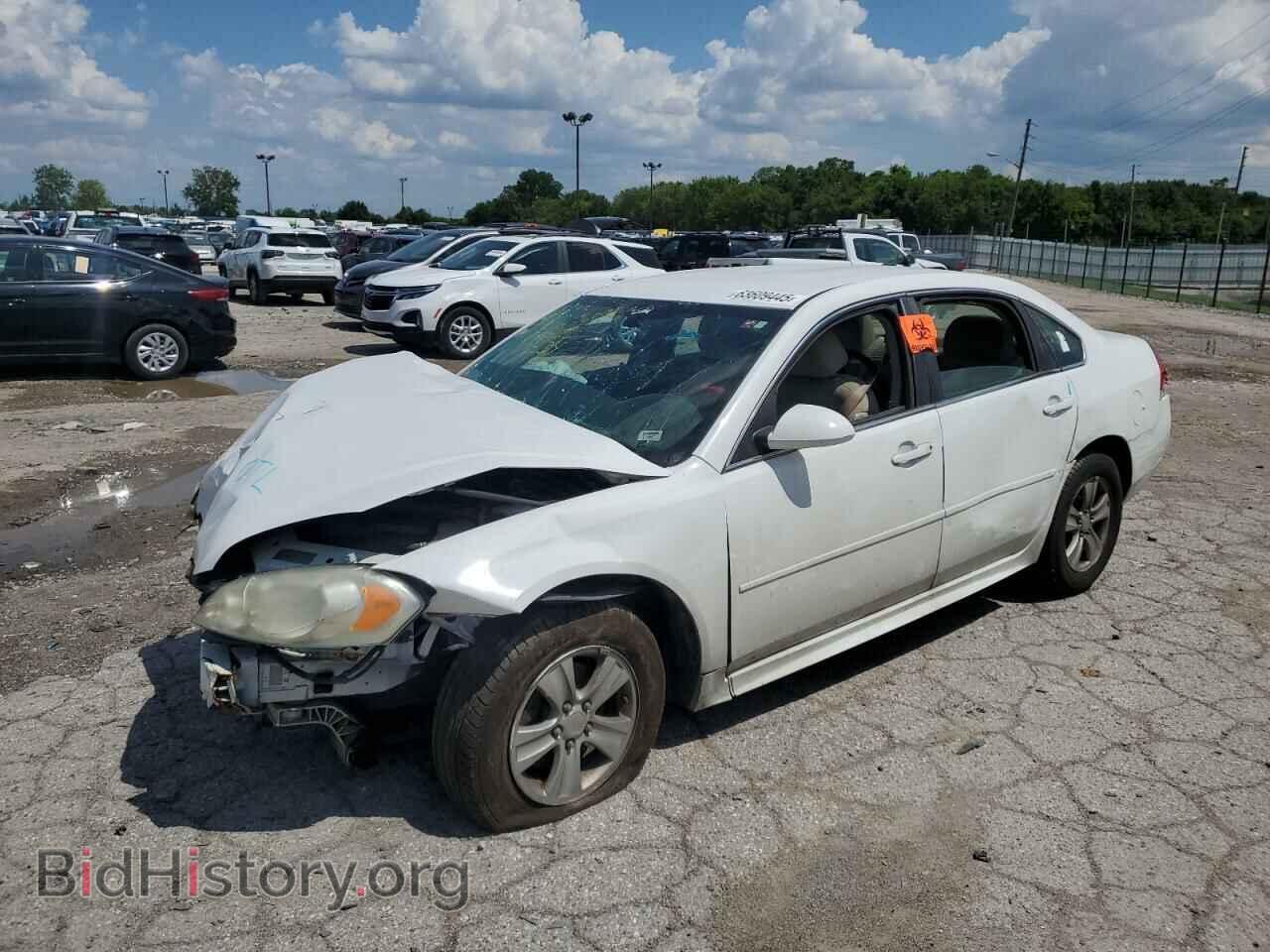 Photo 2G1WF5E32C1172539 - CHEVROLET IMPALA 2012