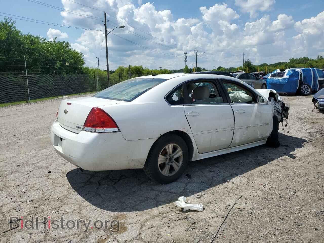2012 CHEVROLET IMPALA - VIN: 2G1WF5E32C1172539 - Фото 3