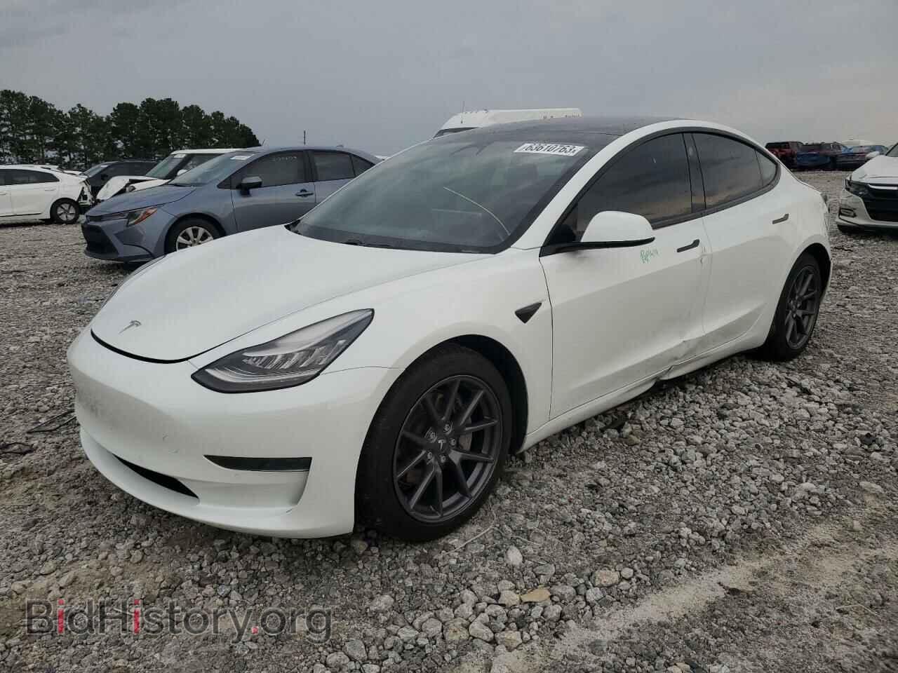 Фотография 5YJ3E1EA3MF852114 - TESLA MODEL 3 2021