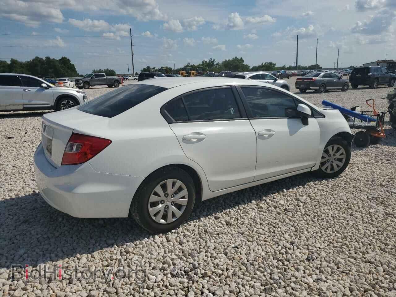 2012 HONDA CIVIC - VIN: 2HGFB2F51CH607397 - Фото 3