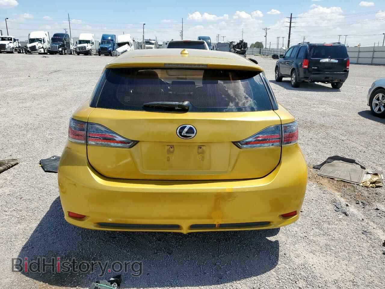 2011 LEXUS CT 200 - VIN: JTHKD5BH6B2006646 - Фото 6