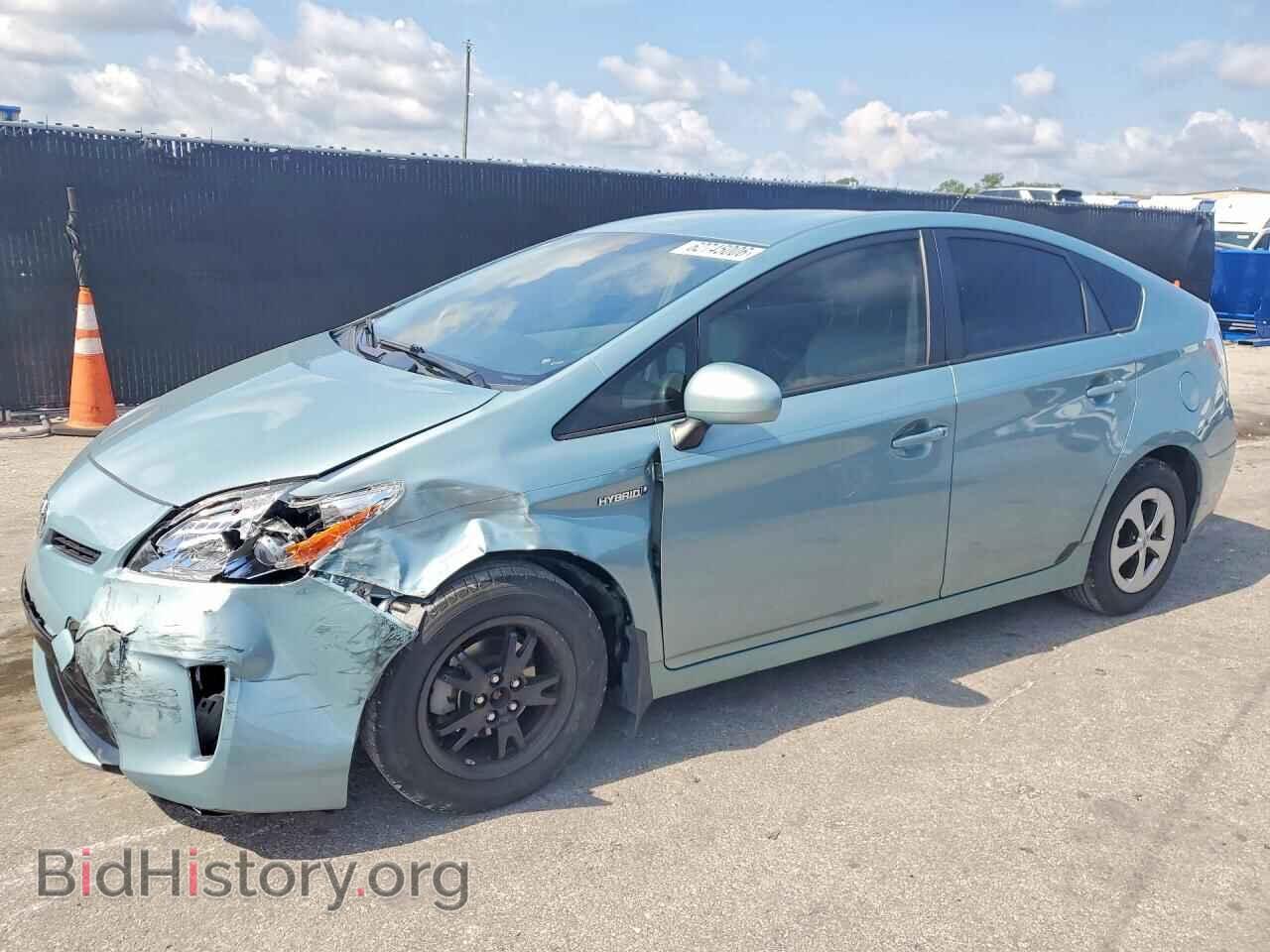 Photo JTDKN3DU4E1861482 - TOYOTA PRIUS 2014