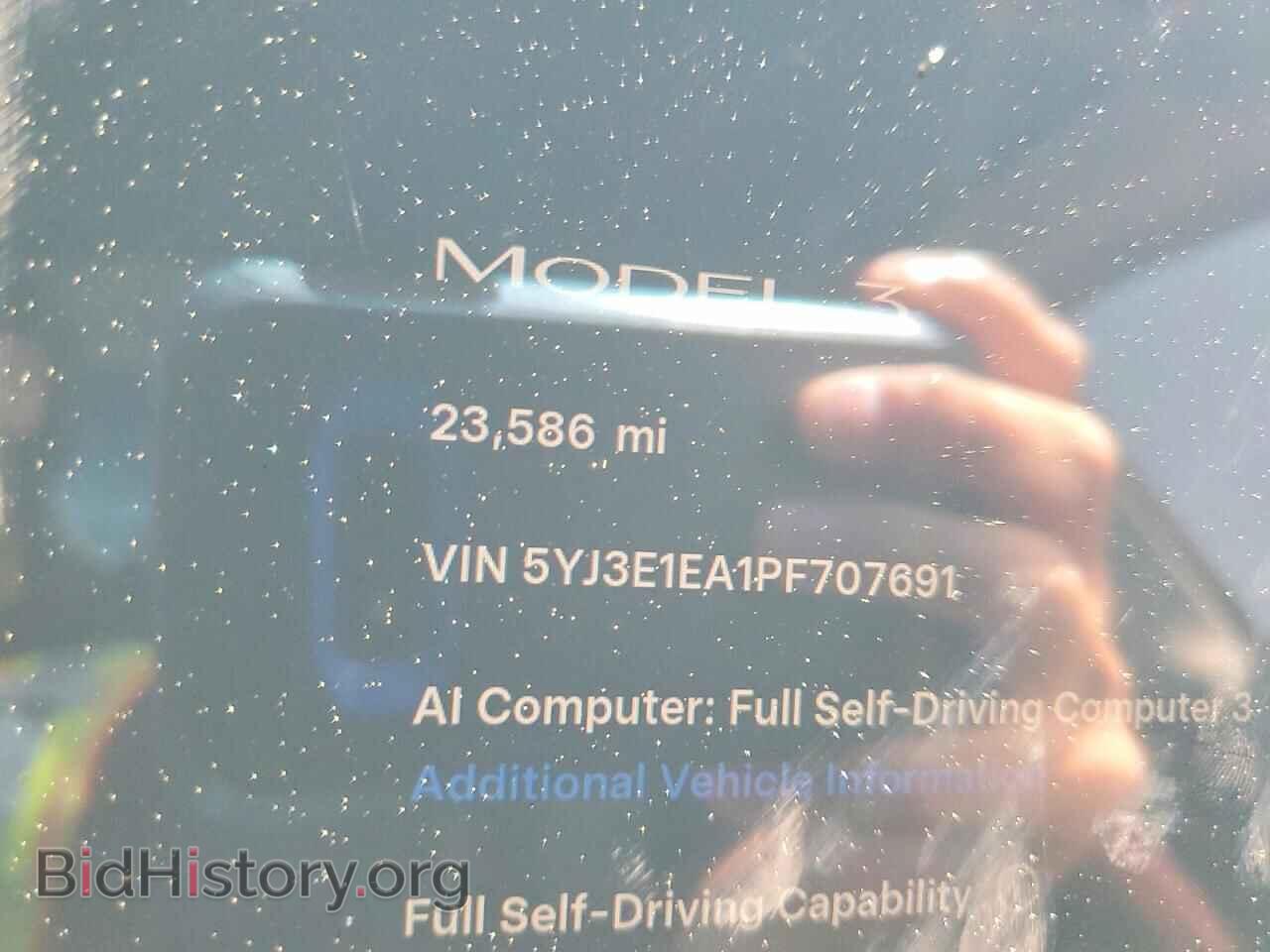 2023 TESLA MODEL 3 - VIN: 5YJ3E1EA1PF707691 - Photo 9