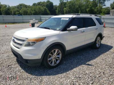 2011 Ford EXPLORER Limited, белый — VIN 1FMHK7F86BGA78548, Copart