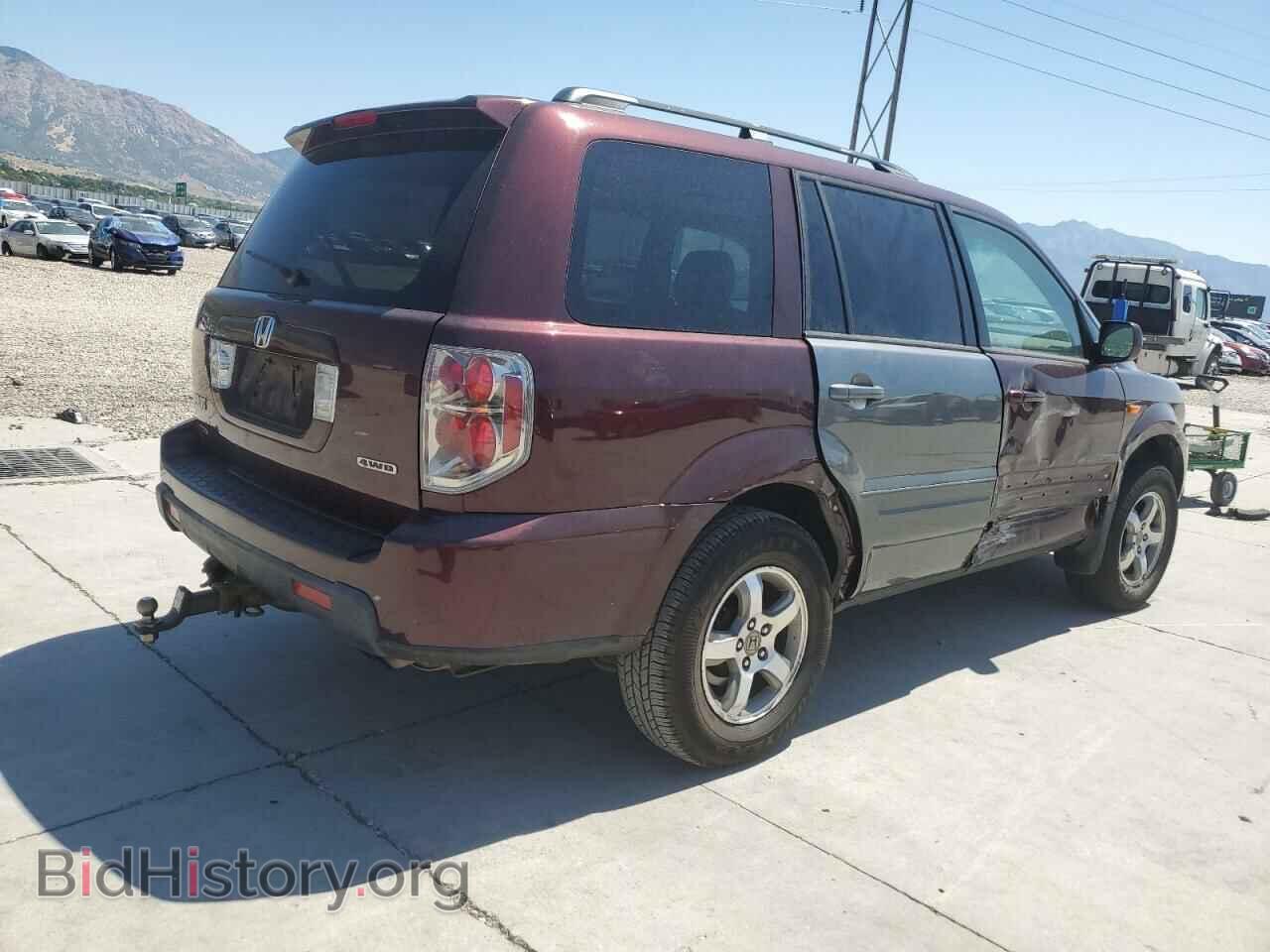 2007 HONDA PILOT - VIN: 5FNYF18677B019205 - Фото 3