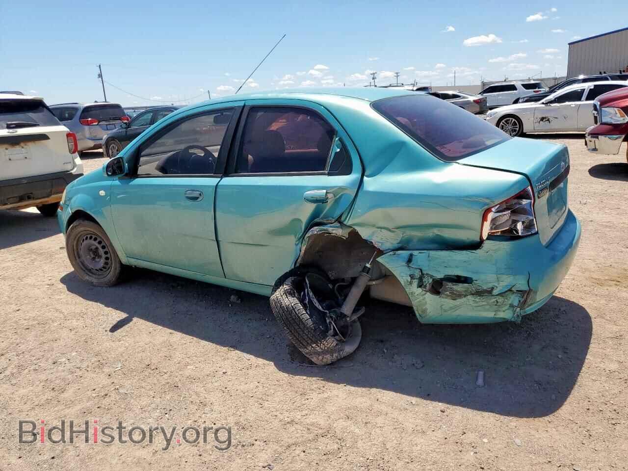 2005 CHEVROLET AVEO - VIN: KL1TD526X5B384453 - Фото 2
