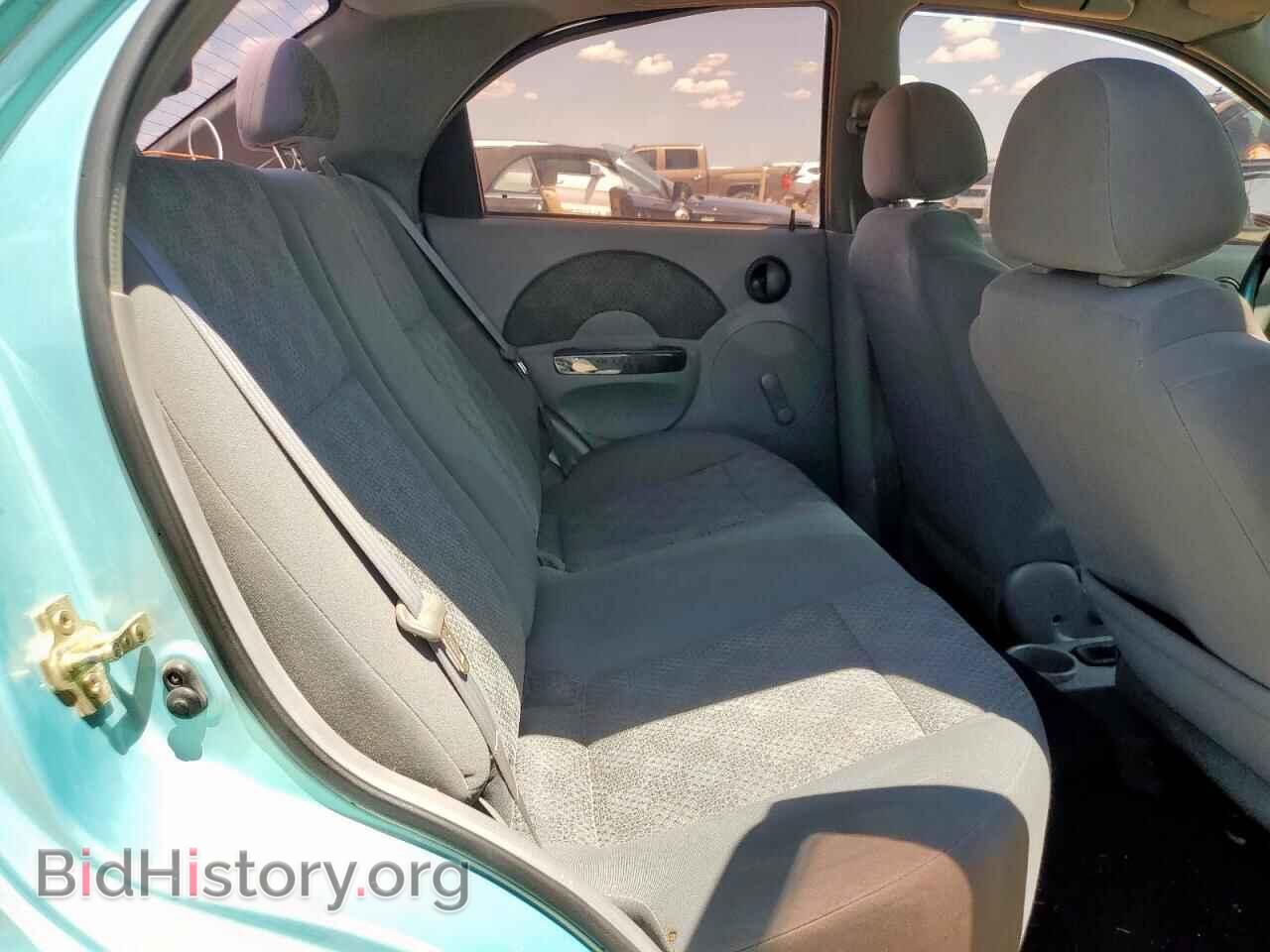 2005 CHEVROLET AVEO - VIN: KL1TD526X5B384453 - Фото 10