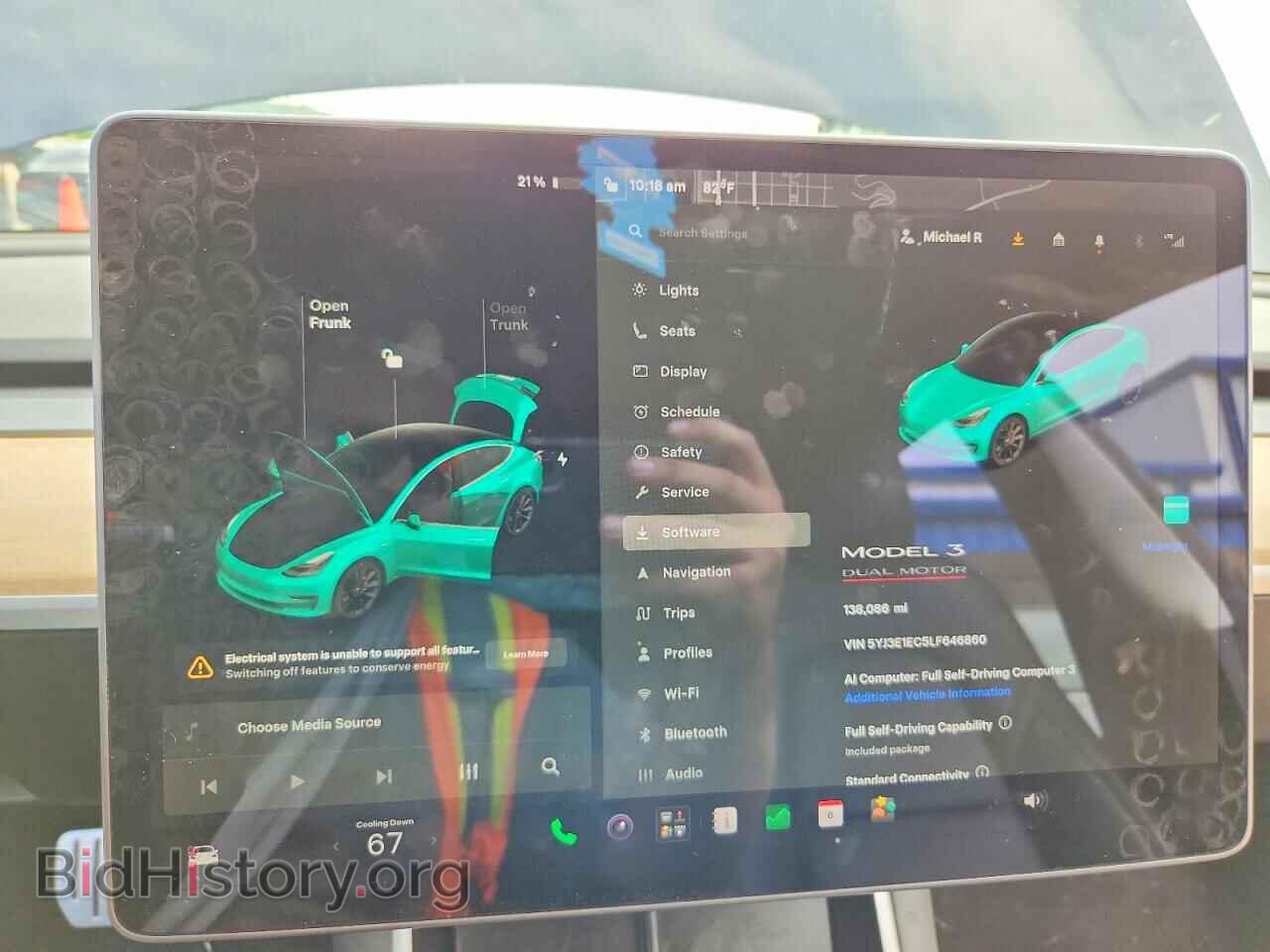 2020 TESLA MODEL 3 - VIN: 5YJ3E1EC5LF646860 - Photo 9