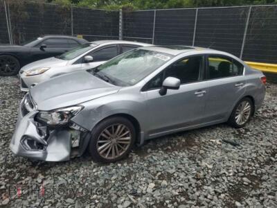 2012 Subaru IMPREZA Premium, серебристый — VIN JF1GJAD69CH005368, Copart