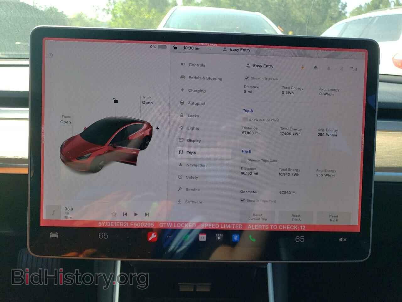 2020 TESLA MODEL 3 - VIN: 5YJ3E1EB2LF600295 - Фото 9