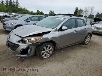 2011 Mazda 3 I, серебристый — VIN JM1BL1KF1B1430396, Copart