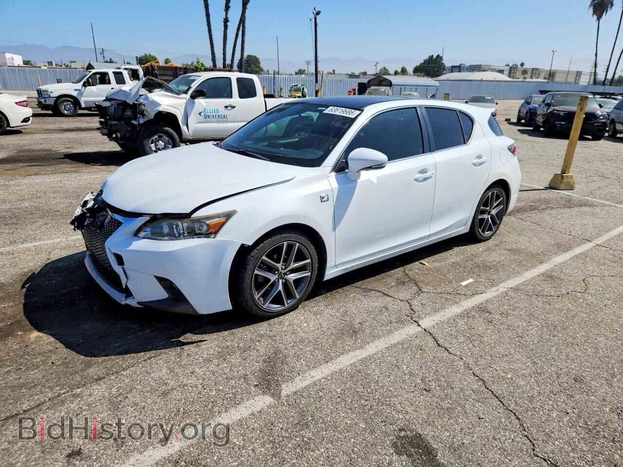 Фотография JTHKD5BH4F2219987 - LEXUS CT 200 2015