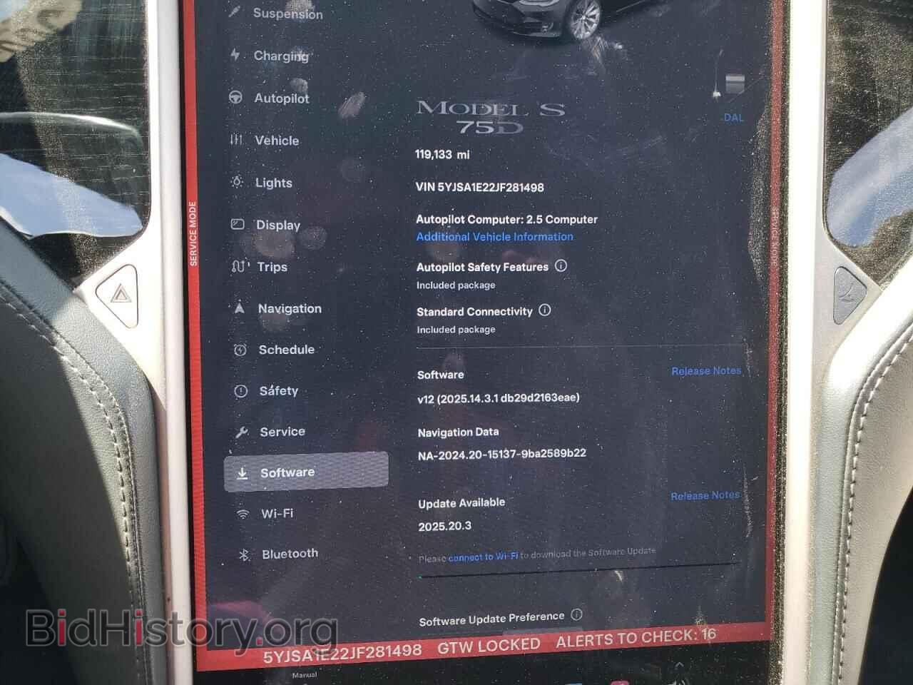 2018 TESLA MODEL S - VIN: 5YJSA1E22JF281498 - Фото 9