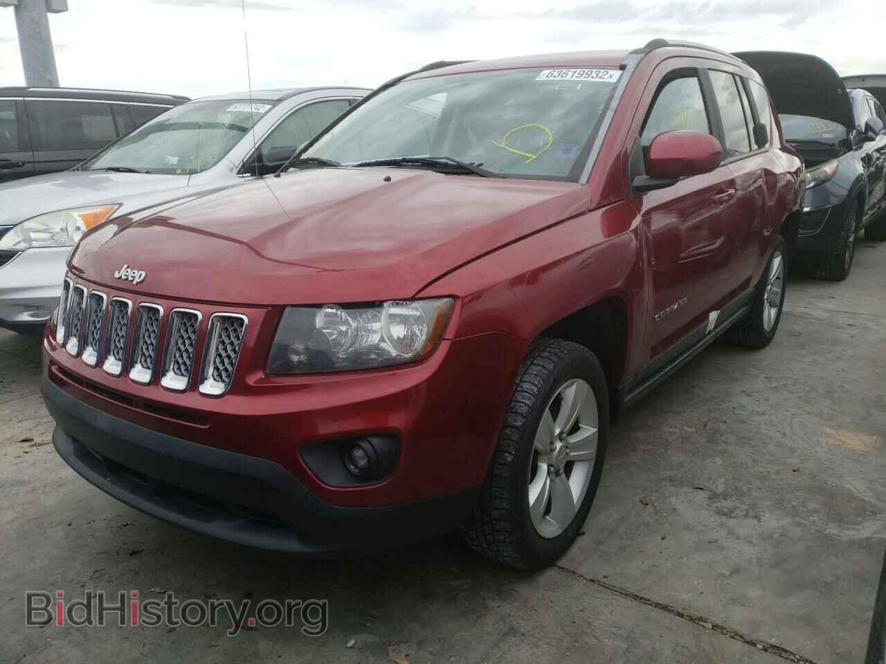 2016 JEEP COMPASS - VIN: 1C4NJDEB7GD616379 - Фото 2