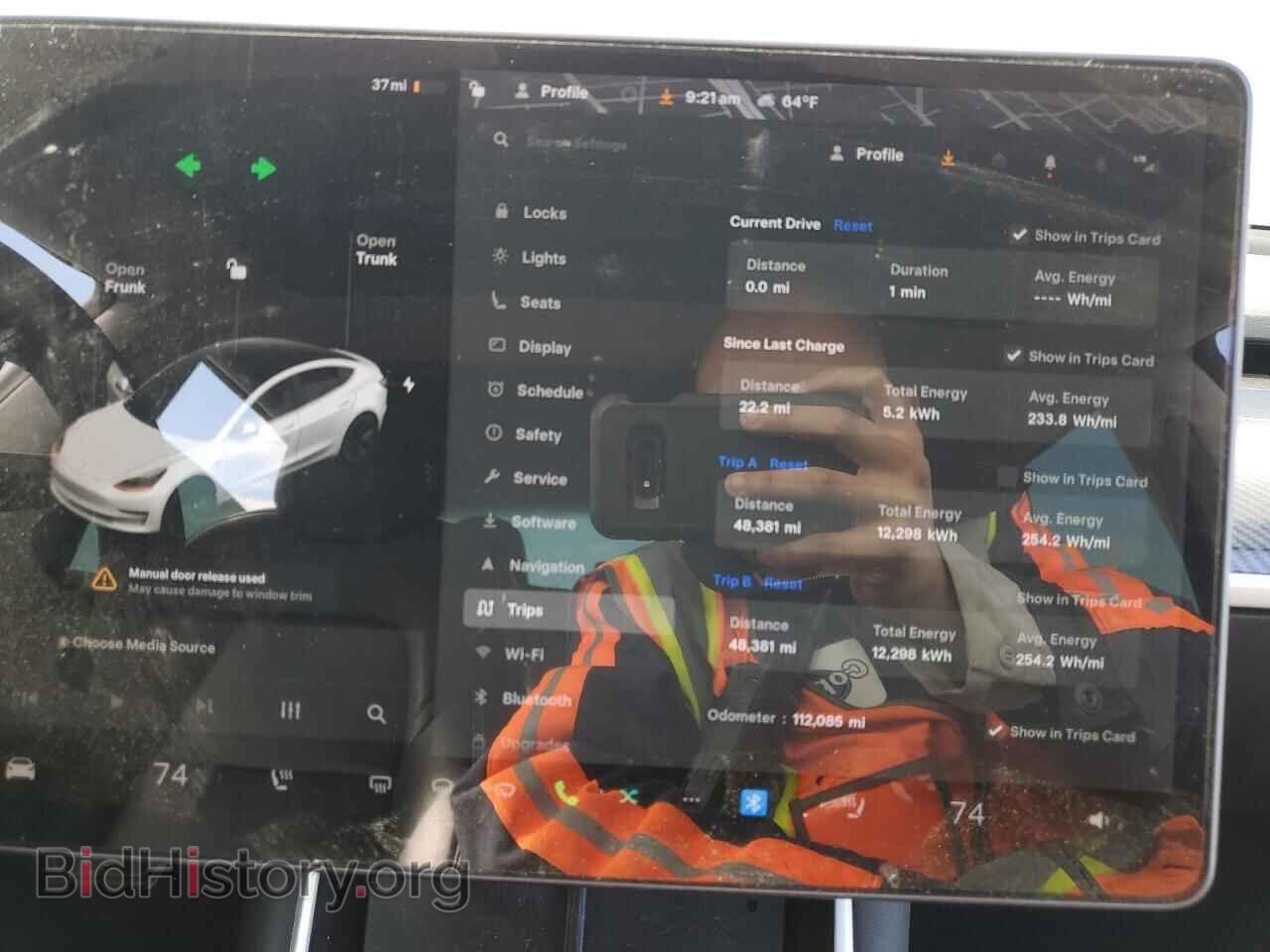 2019 TESLA MODEL 3 - VIN: 5YJ3E1EA3KF483543 - Фото 9