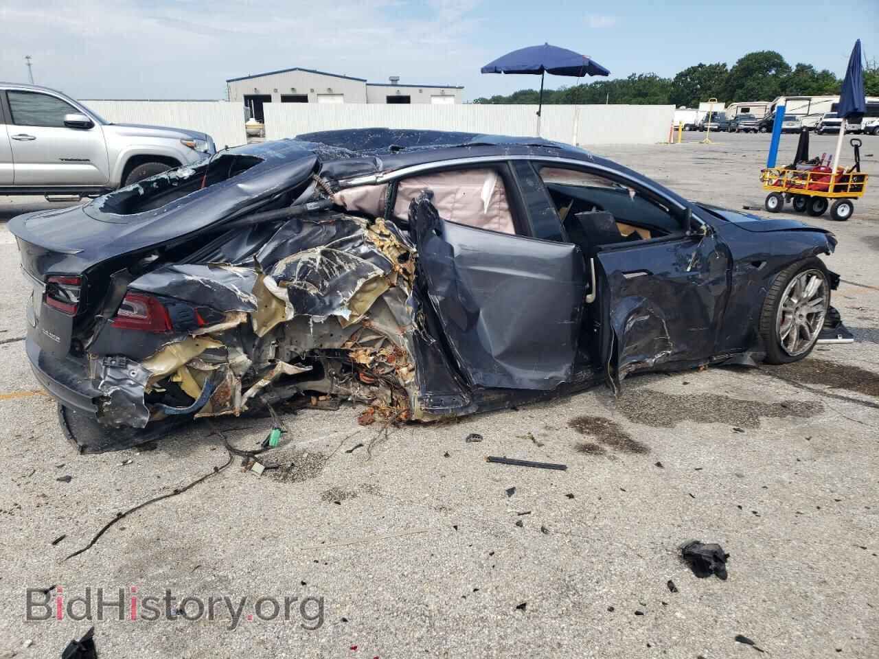 2021 TESLA MODEL S - VIN: 5YJSA1E43MF423055 - Photo 3