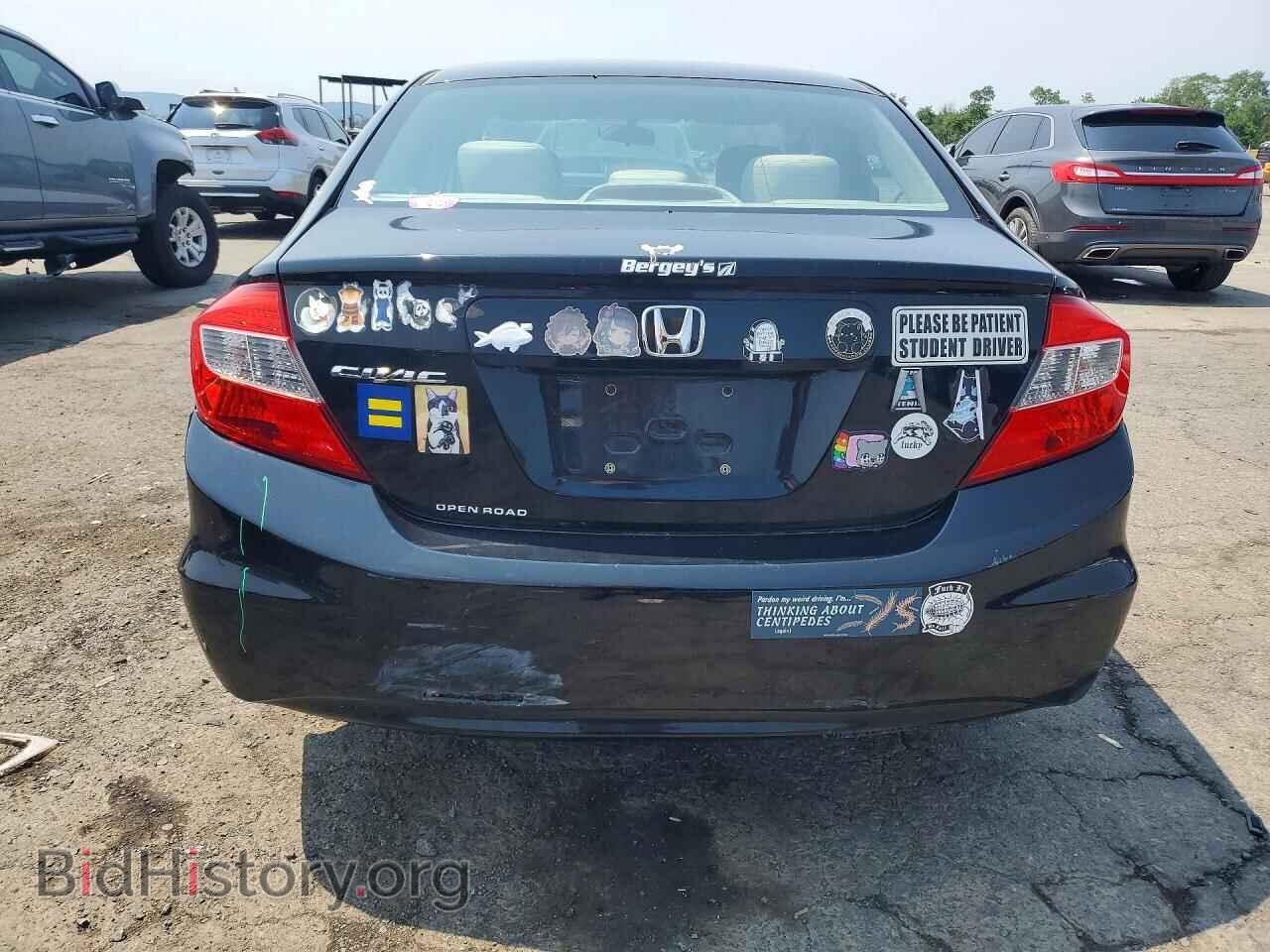 2012 HONDA CIVIC - VIN: 19XFB2F50CE357774 - Фото 6