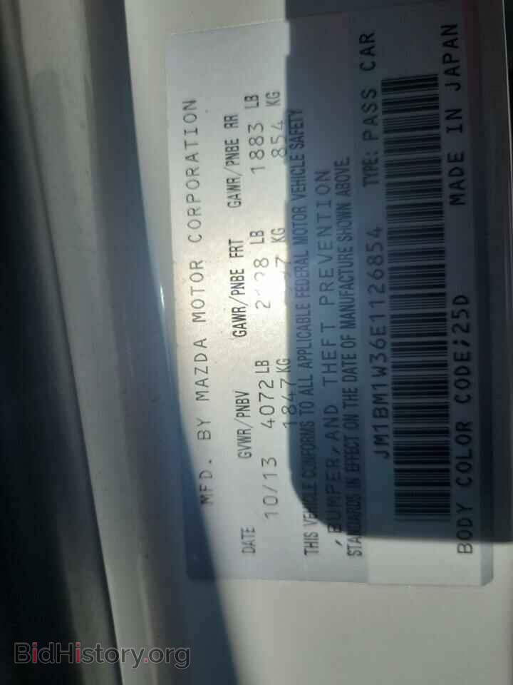 2014 MAZDA 3 - VIN: JM1BM1W36E1126854 - Фото 13