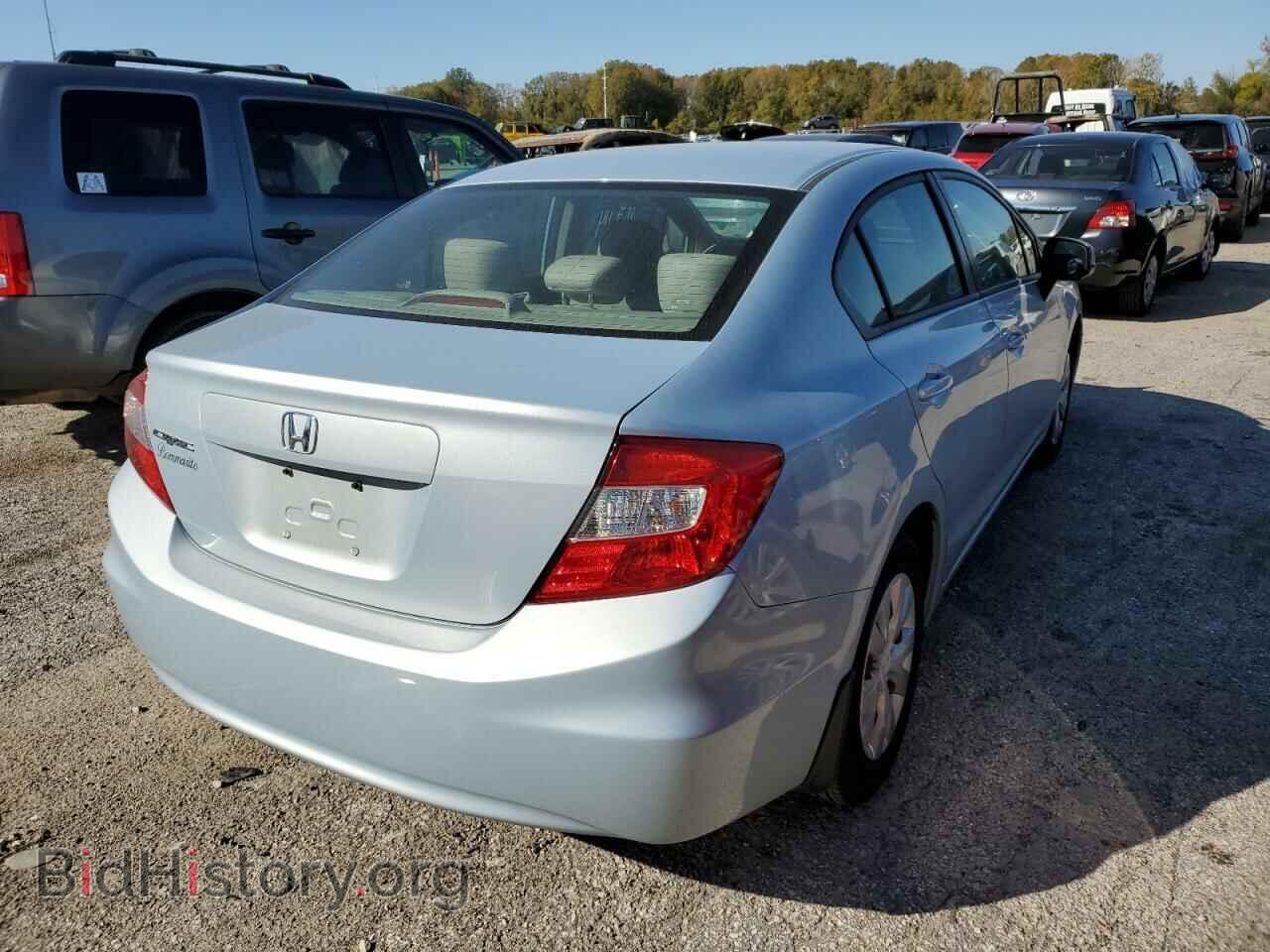 2012 HONDA CIVIC - VIN: 19XFB2F5XCE000943 - Фото 4
