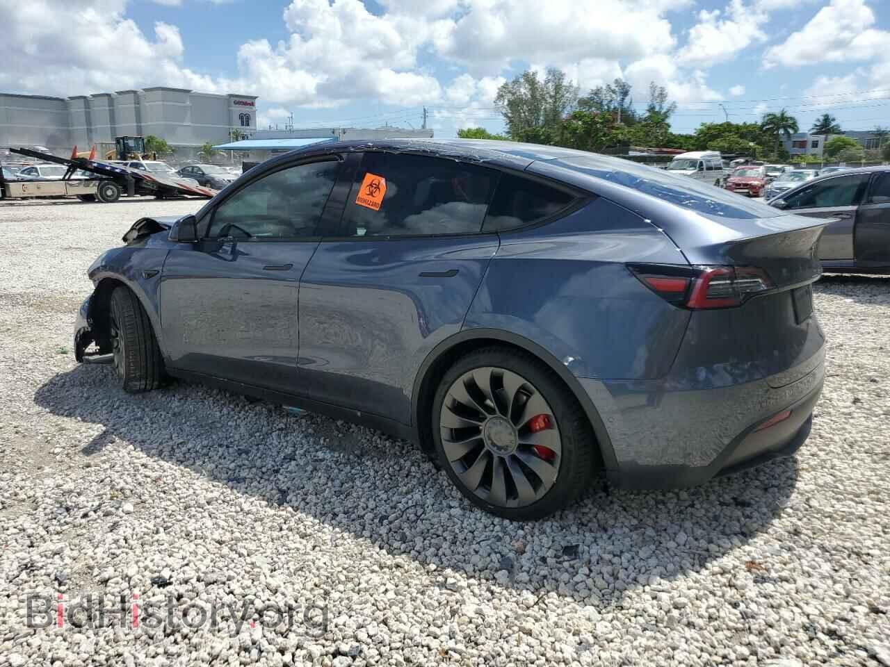 2020 TESLA MODEL Y - VIN: 5YJYGDEF8LF021154 - Фото 2